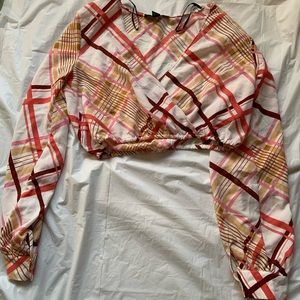 70s/Y2K inspired crop top